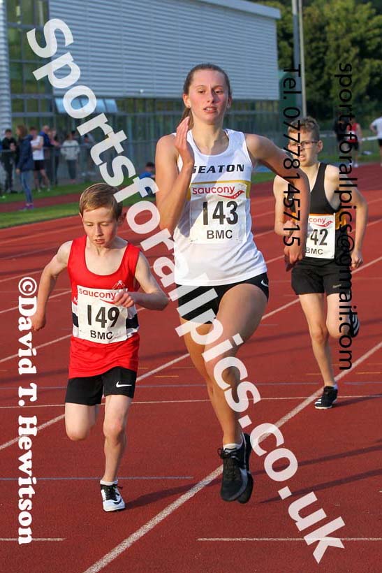 BMC 800 metes, Chester le Street, August 9th. Photo: David T. Hewitson/Sports for All Pics